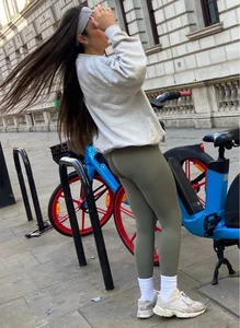 Awesome Butt And Legs in Leggings on the Street Creepshot