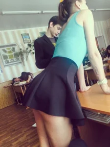 College candid teens