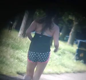 Polkadot bum jogger