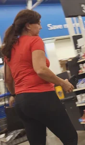 GILF LOVERS: Ditzy Muffintop Mature Kept Bending Over