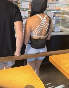 Fit Latina with boyfriend