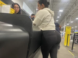 Small cute Latina milf with plumpy ass