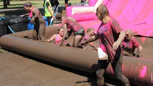 Bristol Pretty Muddy 5k race girls 2018
