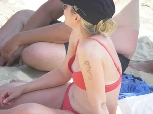 Beach and bikini nip slips