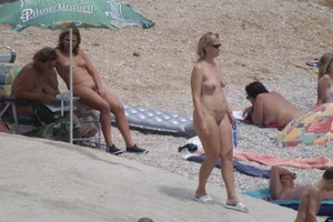 Croatia nude beach females, mostly mature