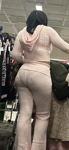 Pink see through VPL‼️