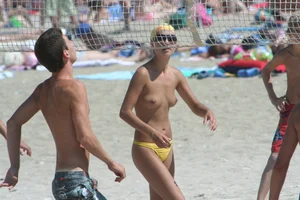 Continesti nude beach girls in Romania