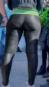 Happy St. Phatty’s Day! Hot Milf in Black leggings