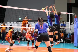 Thai candid volleyball girls