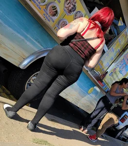 RED HEAD THICK LATINA  comment and like let me know what you think