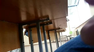 College teens legs, feet and shoeplay and dangle candid videos