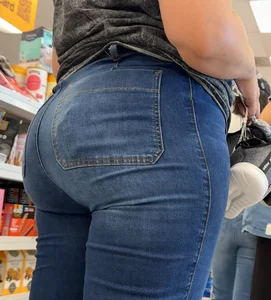 Beautiful woman in JEANS and SHORTS