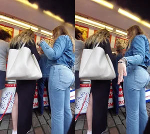 The Blonde Tight Pants Immersion