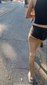 Cheeks hanging out tight shorts