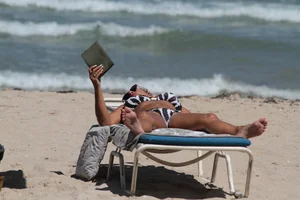 Collection of milfs in bikinis on the beach