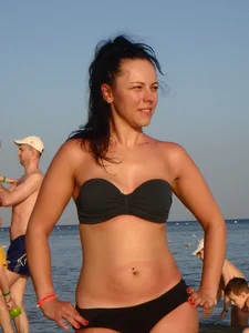 Hot milf beach