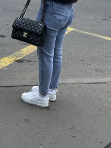 ASS in tight jeans