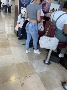 Airport Latina milf