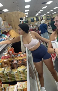 Tight sorority girl with sexy cameltoe #2