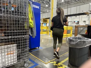Coworkers ass