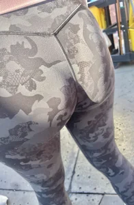 New years shopping, lots of sexy women in tight leggings