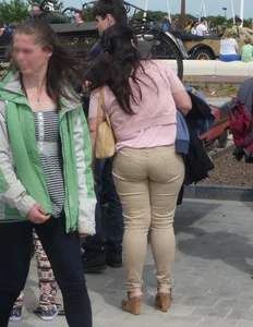 More good street market candid ass