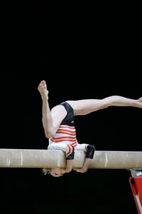Candid gymnasts