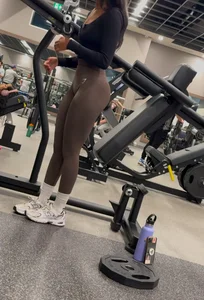 Slim Thick Tight Ass in Gym Sharks (GIFS)