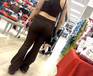 Slim petite VPL and down blouse, Sexy milf in jeans, Spanex Shorts Marshalls haul