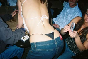 Huge collection of whale tails, ass cracks and panty peeks in public