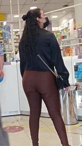 Cutie Big Booty Latina in Spandex, My Best shot of May