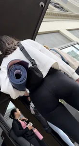My best cap yet. Beautiful mature lady with a great ass. OC
