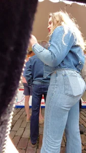The Blonde Tight Pants Immersion