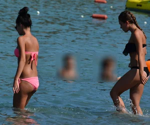 Beach and bikini girls