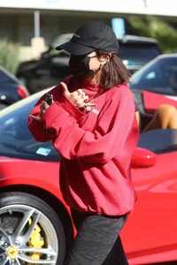 Vanessa Hudgens with GG Magree seen outside Earthbar in West Hollywood