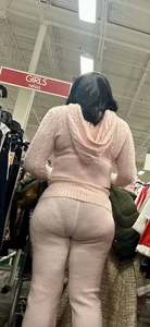 Pink see through VPL‼️