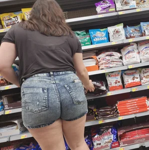 PAWG ASS Stuffed Her Shorts (BEND, UPSHOT, oc)