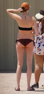 Bikini girls at Salt River Tubing in Arizona