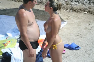 Continesti nude beach girls in Romania