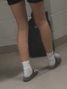 School girl legs