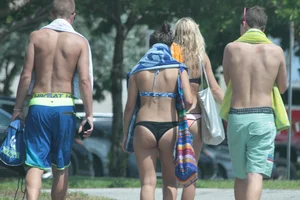 Deerfield Beach bikini girls