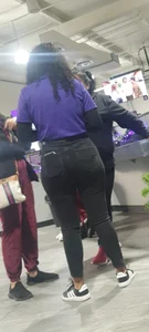 PF WORKER IN TIGHT BLACK JEANS
