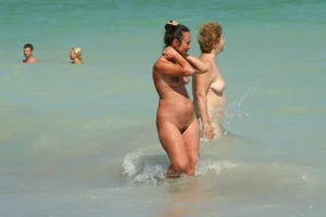 Continesti nude beach girls in Romania