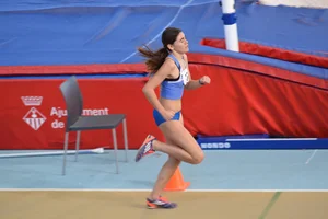 Candid track and field girls