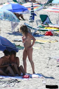 Bunch of sexy ladies on a nude beach