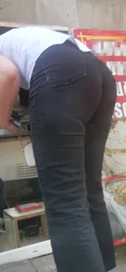 Armenian milf bending huge ass in black and blue jeans mega post