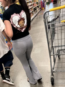 [OC] Grocery Store Latina in Gray Flares