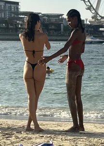White & Black Bikini Hotties