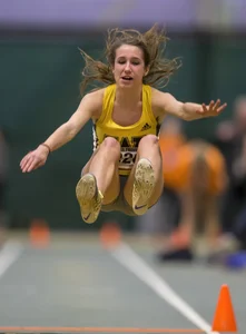 Canadian girls at an Alberta track and field tournament