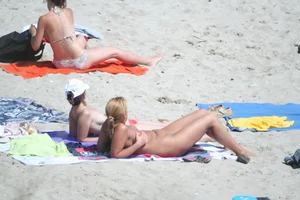 Continesti nude beach girls in Romania